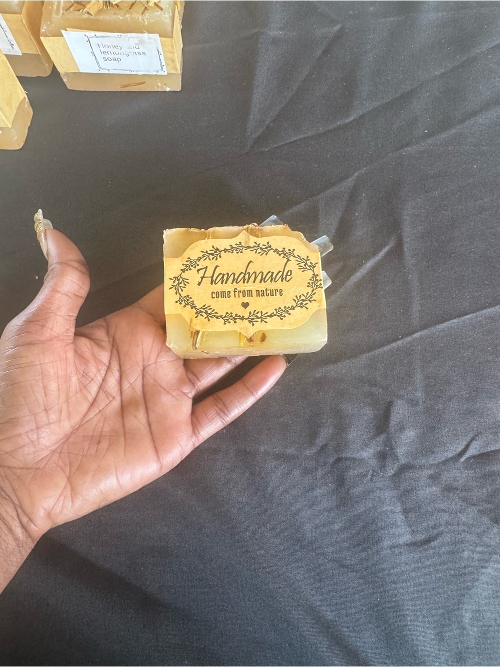Natural Soap Bar - Yellow